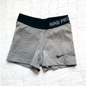 Gray Nike Pros